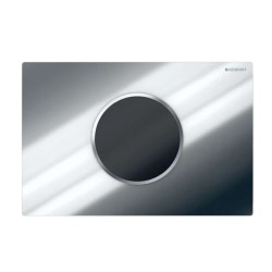 GEBERIT - Sigma10 Elektronické ovládání splachování, bateriové napájení, lesklý/matný chrom (115.908.KH.6)