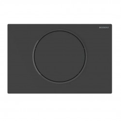 GEBERIT - Sigma10 Elektronické ovládání splachování, síťové napájení, easy to clean, matná černá (115.867.16.6)