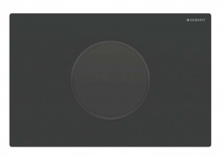 GEBERIT - Sigma10 Elektronické ovládání splachování, síťové napájení, easy to clean, matná černá (115.907.16.6)