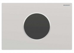 GEBERIT - Sigma10 Elektronické ovládání splachování, síťové napájení, easy to clean, matný chrom (115.907.JQ.6)