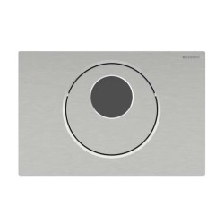 GEBERIT - Sigma10 Elektronické ovládání splachování, síťové napájení, kartáčovaná/leštěná nerez (115.890.SN.6)