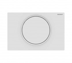 GEBERIT - Sigma10 Ovládání splachování, matná bílá (115.758.01.5)