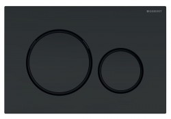 GEBERIT SIGMA20 ovládací tlačítko, Easy-to clean, černá mat (115.882.16.1)