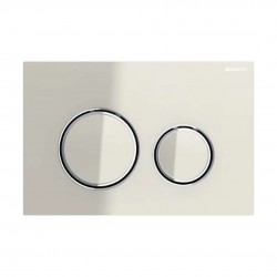 GEBERIT - Sigma21 Ovládací tlačítko splachování, chrom/pískově šedá (115.884.JL.1)