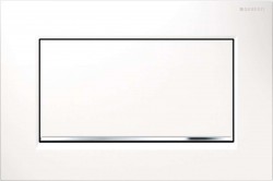 GEBERIT - Sigma30 Ovládací tlačítko splachování, bílá/chrom (115.893.KJ.1)