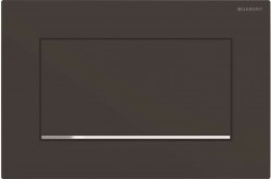 GEBERIT - Sigma30 Ovládací tlačítko splachování, černá mat/chrom (115.893.14.1)