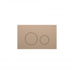 GEBERIT - Sigma40 Ovládání splachování, easy to clean, kartáčované červené zlato (115.628.QB.1)