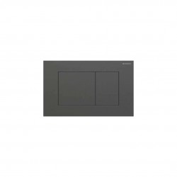 GEBERIT - Sigma40 Ovládání splachování, easy to clean, kartáčovaný černý chrom (115.629.QD.1)