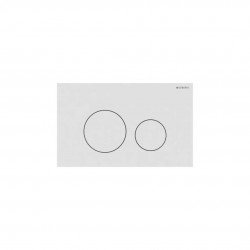 GEBERIT - Sigma40 Ovládání splachování, easy to clean, matná bílá (115.628.JT.1)