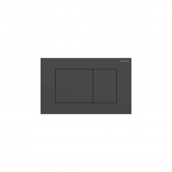 GEBERIT - Sigma40 Ovládání splachování, easy to clean, matná černá (115.629.14.1)