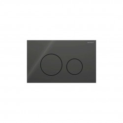 GEBERIT - Sigma40 Ovládání splachování, sklo/černá (115.628.SJ.1)