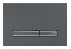 GEBERIT - Sigma50 Ovládání splachování, easy to clean, kartáčovaný černý chrom (115.671.QD.2)
