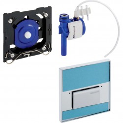 GEBERIT - Sigma50 Ovládání splachování pisoáru, bez výplně/chrom mat (116.016.00.5)