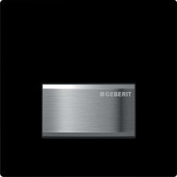 GEBERIT - Sigma50 Ovládání splachování pisoáru, chrom/černá (116.016.DW.5)