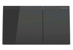 GEBERIT - Sigma70 Ovládání splachování, sklo/černá (115.622.SJ.1)