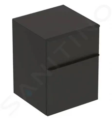 GEBERIT - Smyle Square Boční skříňka, 2 zásuvky, lávová (500.357.JK.1)