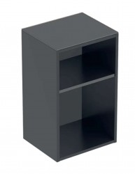 GEBERIT - Smyle Square Boční skříňka, otevřená, lávová (500.358.JK.1)