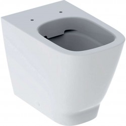 GEBERIT - Smyle Square Stojící WC, Rimfree, bílá (500.840.00.1)