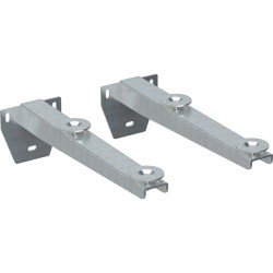 GEBERIT - Souprava montážních úhelníků pro umyvadlo, 2 ks, 360 mm (500250000)