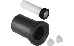 GEBERIT - Souprava připojovacích trubek pro závěsné WC, 90x185 mm (152.426.46.1)