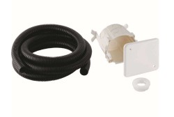 GEBERIT - Souprava pro hrubou montáž s krabicí pod omítku, pro jednotku odsávání zápachu DuoFresh (244.999.00.1)