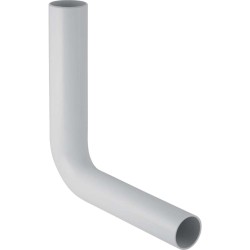 GEBERIT - Splachovací koleno 390x350 mm, nízkopoložené, d50 mm, alpská bílá (118.006.11.1)