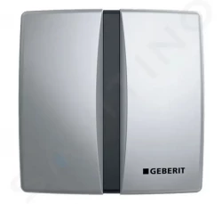 GEBERIT - Splachovací systémy Elektronické ovládání splachování pisoáru, bateriové napájení, matný chrom (115.804.46.5)
