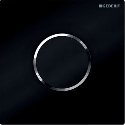 GEBERIT - Splachovací systémy Elektronické ovládání splachování pisoárů typ 10, bateriové napájení, černá/chrom (116.035.KM.1)
