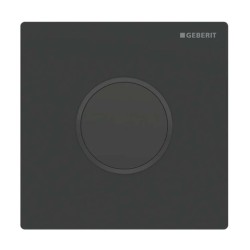 GEBERIT - Splachovací systémy Elektronické ovládání splachování pisoáru typ 10, síťové napájení, easy to clean, matná černá (116.025.16.1)