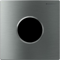 GEBERIT - Splachovací systémy Elektronické ovládání splachování pisoárů typ 10, síťové napájení, kartáčovaná nerez ocel (116.025.SN.1)