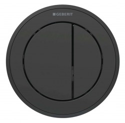 GEBERIT - Splachovací systémy Oddálené ovládání typ 10, pneumatické, pro 2 množství splachování, černá (116.057.DW.1)