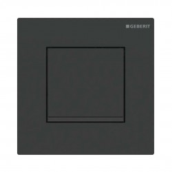 GEBERIT - Splachovací systémy Ovládání splachování pisoáru, easy to clean, matná černá (116.017.16.1)