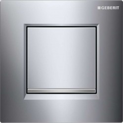 GEBERIT - Splachovací systémy Ovládání splachování pisoáru, lesklý chrom/matný chrom (116.017.KH.1)