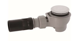 GEBERIT - Sprchová odpadní souprava d52, s krytem odpadního ventilu, chrom (150.681.21.1)