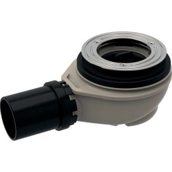 GEBERIT - Sprchová odpadní souprava pro vaničku, odtok 90 mm, výška vodního uzávěru 50 mm (150.550.00.1)