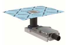 GEBERIT - Sprchová podlahová vpusť, pro výšku mazaniny u vtoku 9-22 cm (154.050.00.1)