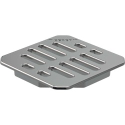GEBERIT - Štěrbinový rošt pro podlahové vpusti, pojízdný, nerez (388.104.00.1)
