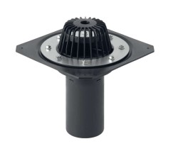 GEBERIT - Střešní vpusť, pro hydroizolační fólie (359.013.00.1)