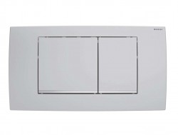 GEBERIT - Twinline30 Ovládání splachování, easy to clean, matný chrom (115.899.JQ.1)