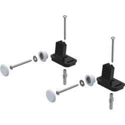 GEBERIT - Upevňovací materiál pro stojící WC a stojící bidet, upevnění zboku (500.100.00.1)