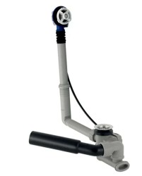 GEBERIT - Vanová odtoková a přepadová souprava, délka 260 mm, chrom (150.501.00.6)