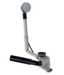 GEBERIT - Vanová odtoková a přepadová souprava, délka 260 mm, souprava pro kompletaci, chrom (150.520.21.6)