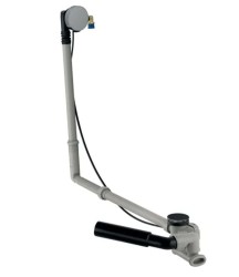 GEBERIT - Vanová odtoková a přepadová souprava s napouštěním, délka 730 mm, souprava pro kompletaci, chrom (150.711.21.6)