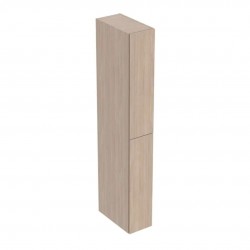 GEBERIT - Vysoká skříňka 180x24x48 cm, 2 zásuvky, dub (503.011.JH.1)
