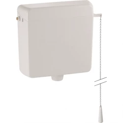 Geberit WC splach.nádržka AP123- vysokopoložená  bílá  (s řetízkem) 123.700.11.1 (123.700.11.1)