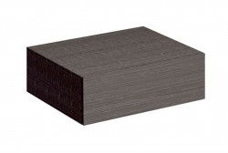 GEBERIT - Xeno 2 Boční skříňka 58x20 cm se zásuvkou, šedá (500.507.43.1)