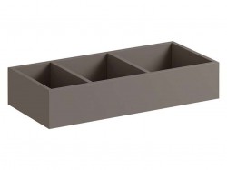 GEBERIT - Xeno 2 Organizér do zásuvky 32x6 cm, šedá (500.526.00.1)