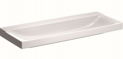 GEBERIT - Xeno 2 Umyvadlo 120x48 cm, bez otvoru pro baterii, bez přepadu, s KeraTect, bílá (500.552.01.1)