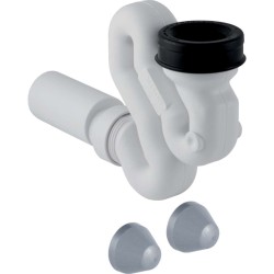 GEBERIT - Zápachová uzávěrka pro pisoár, s montážním příslušenstvím, d 50 mm, vývod vodorovný (152.942.11.1)