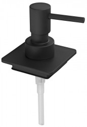 Gedy - ABELINE dávkovač mýdla, černá (44811420)